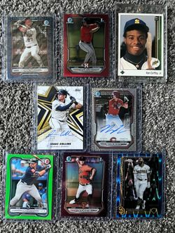 TRADE Bowman Parallels and Ken Griffey Jr.