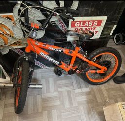Mongoose Mutant Kids BMX Bike Orange