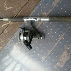 Shimano Ax 2 Reel , This Rod N Reel Will. Restring For Spring N Not Sell!