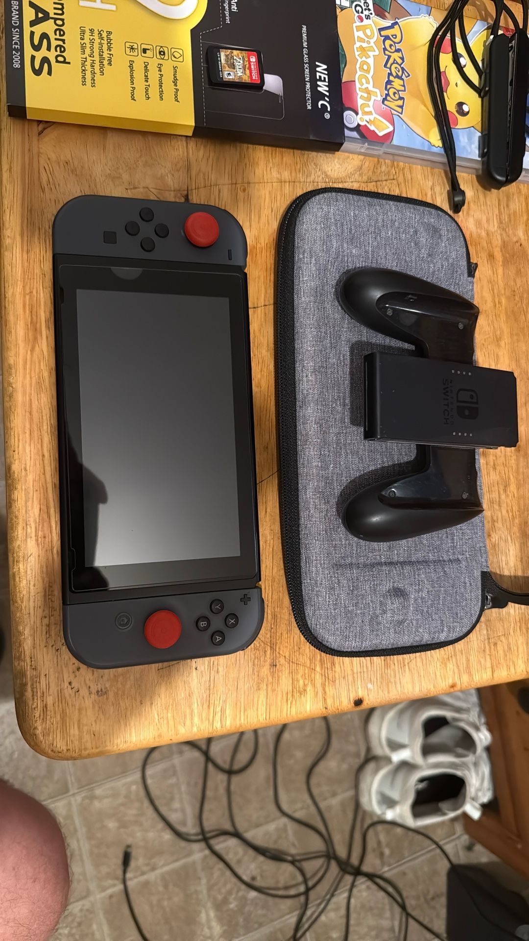 Nintendo Switch With 2 Games And Sd Card