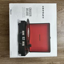 3-Speed Portable Turntable ( Crosley Cruiser Deluxe) Black