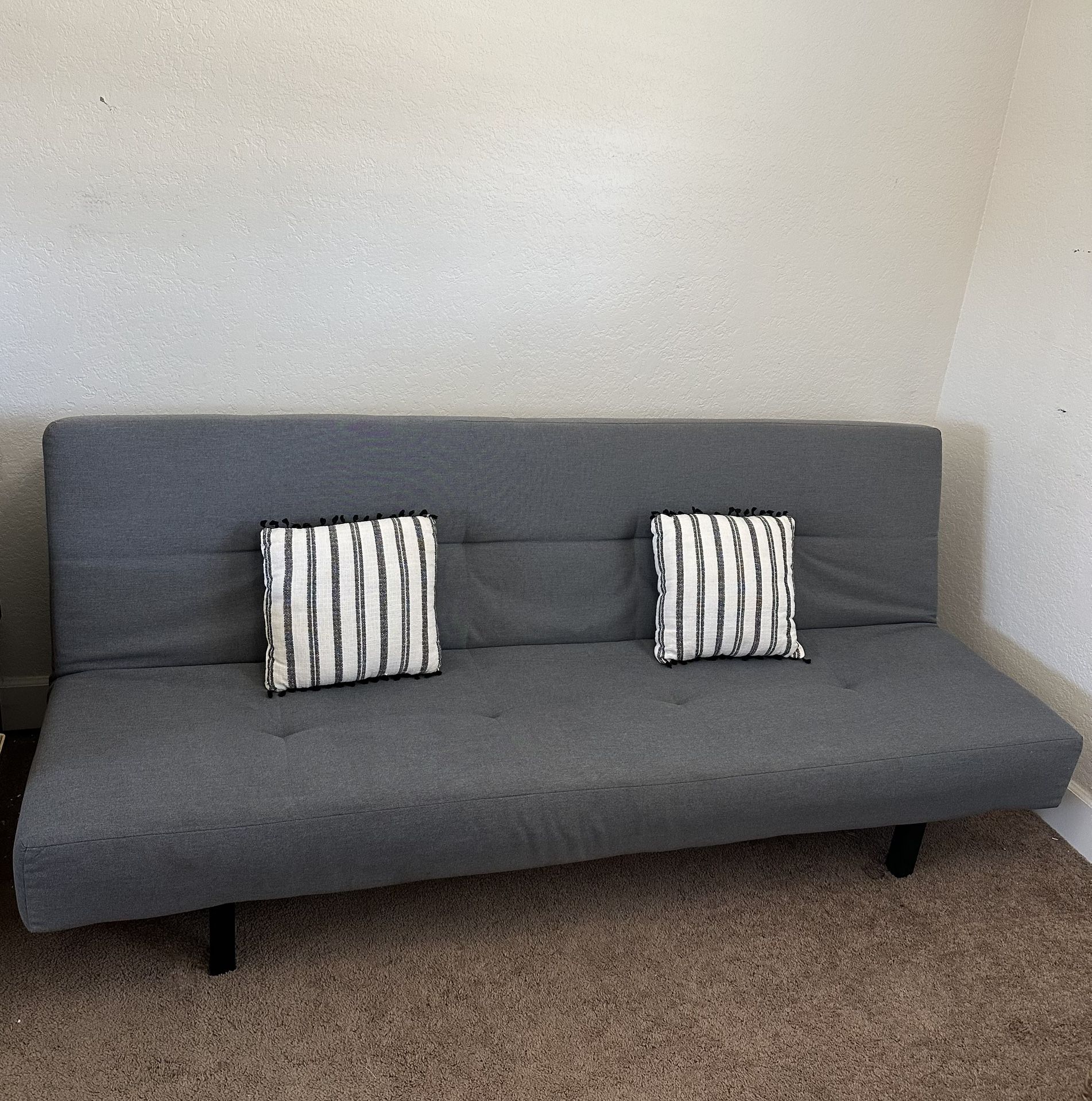 IKEA Gray Sleeper Sofa