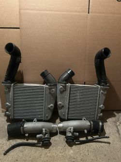 GT-R R35 Intercooler BOV Connection Pipe & Intercooler Left & Right