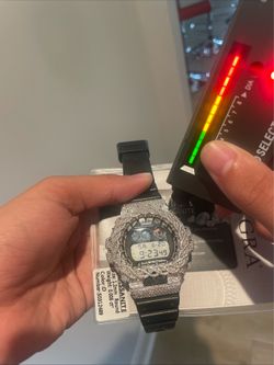 VVS1 Iced Out G shock Lightly Used