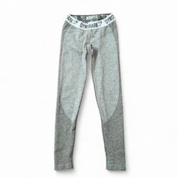 Gymshark green logo Flex Low Rise Leggings