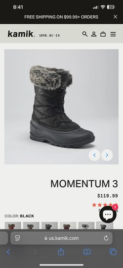 Kamik Winter Boots With Fur