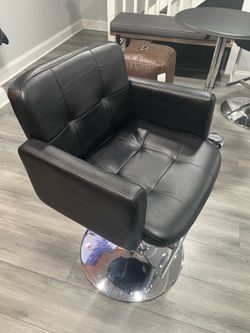 Bar Stool Chair - Black (Adjustable Height)