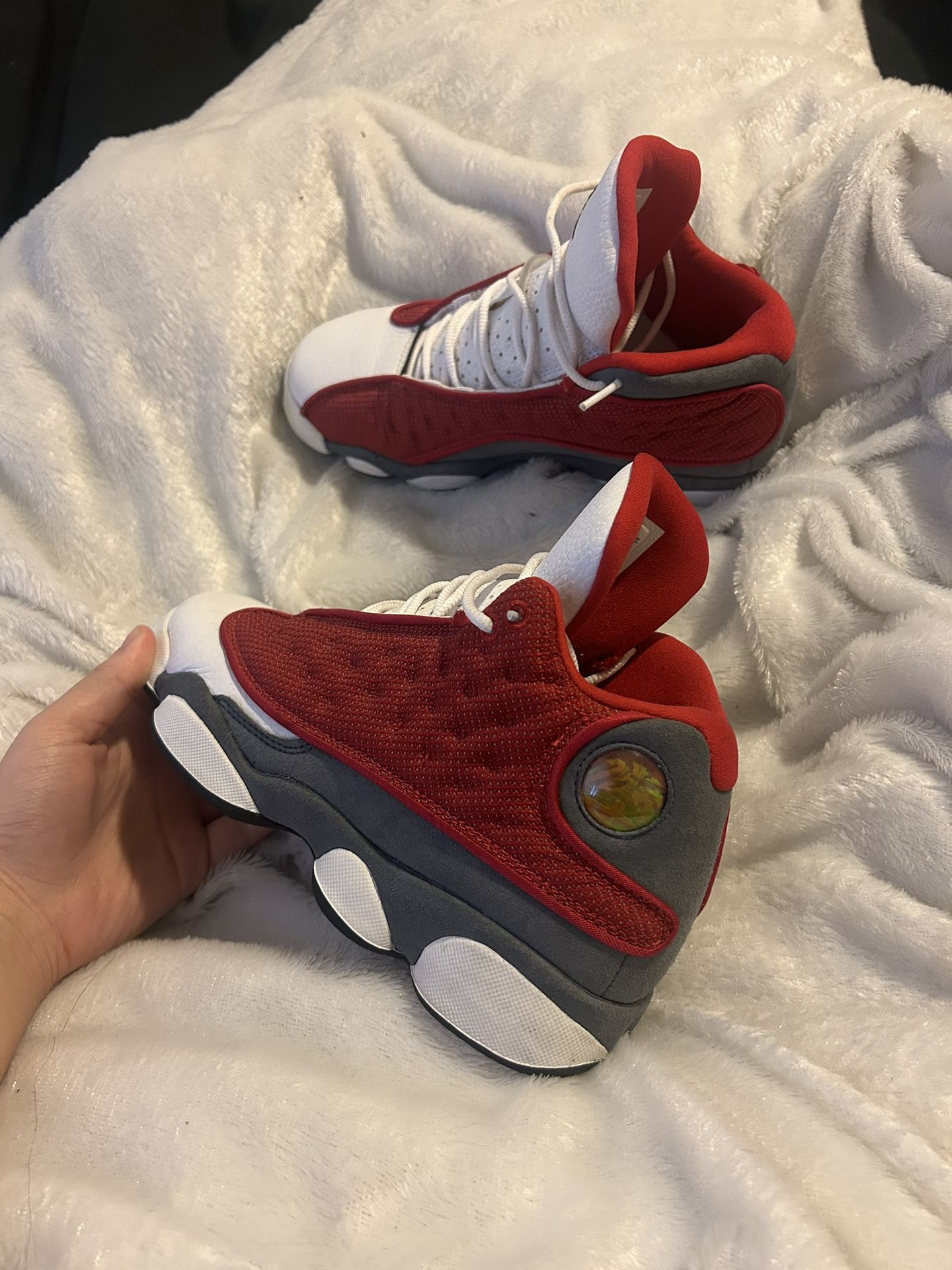 jordan 13 retro gym red flint grey
