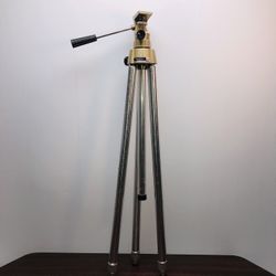 VTG CAMERA TRIPOD FOLDABLE RETRO Aluminum Quick Set HOBBY CUSTOM 200 Made In USA