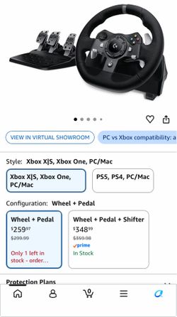 Logitech steering wheel 180 firm