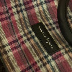 Plaid Satchel and Crossbody w/ chain strap by Nanette Lepore 