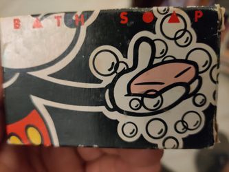 1982 Walt Disney world's soap bar.