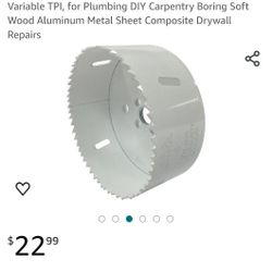 Mollom 3" inch Shark Tooth Hole Saw