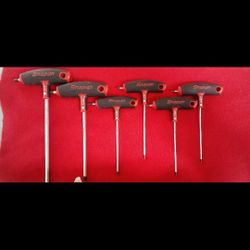 Snap-On Standard Hex T-handle Wrenches 