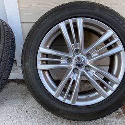 Infiniti G25 OEM Wheels And Tires With TPMS Sensors (5x114.3)