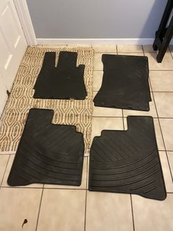 Mercedes S-class floor mats 2007-2013