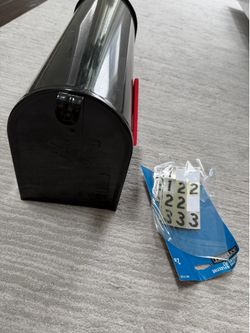 Mailbox comes as you see in pics