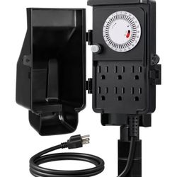 DEWENWILS Outdoor Mechanical Power Strip 