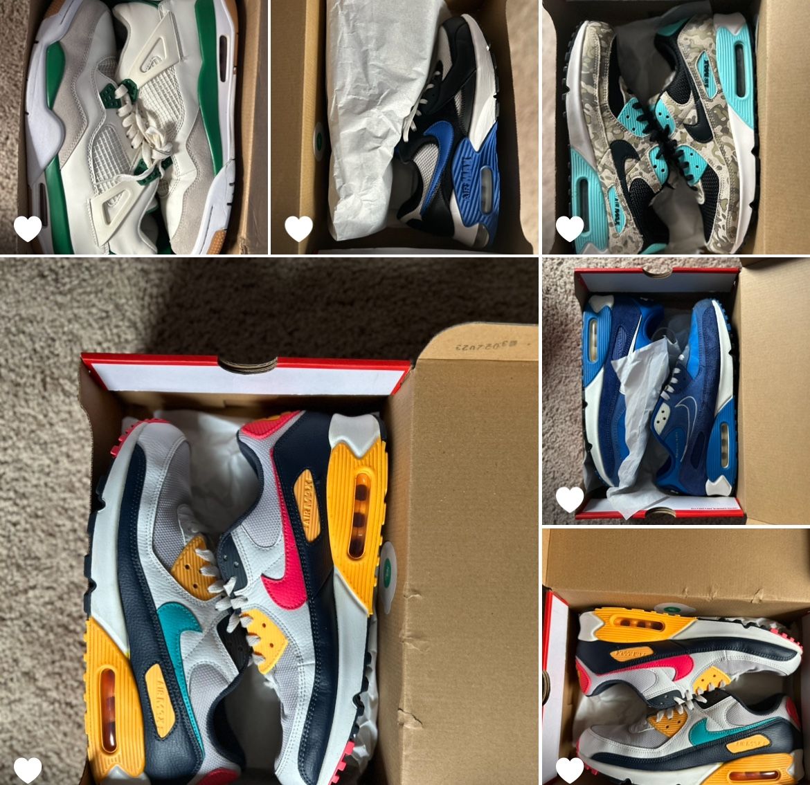 Brand New Nikes (ALL NEW IN THE BOX)