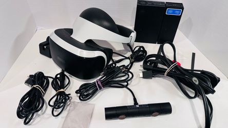 Sony PlayStation VR Headset with Camera and Cables