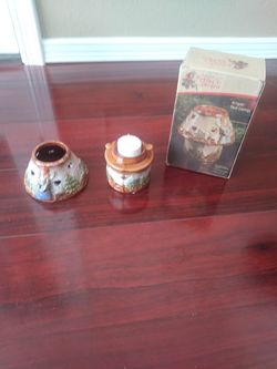 Angel tea lamp