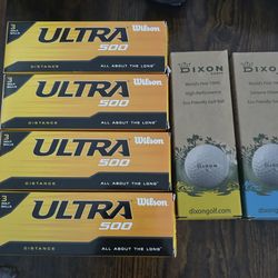 BRAND NEW GOLF BALLS. Total 18 balls. WILL ACCEPT OFFERS.