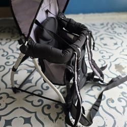 portable baby carrier or child hiking backpack