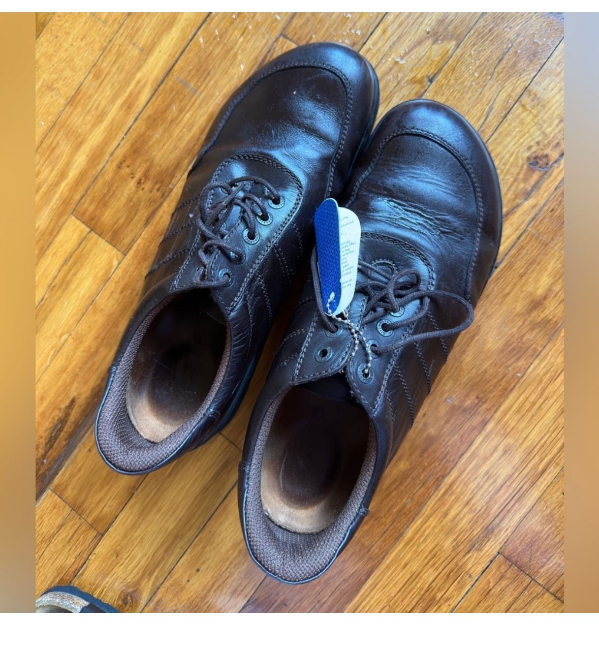 2x Birkenstock Men Leather Oxford Shoes US 10