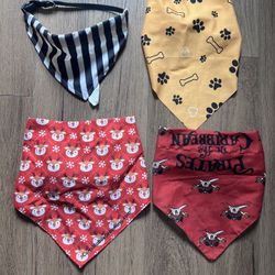 Bandanas For Dogs In Great Condition For Medium To Large Dogs 