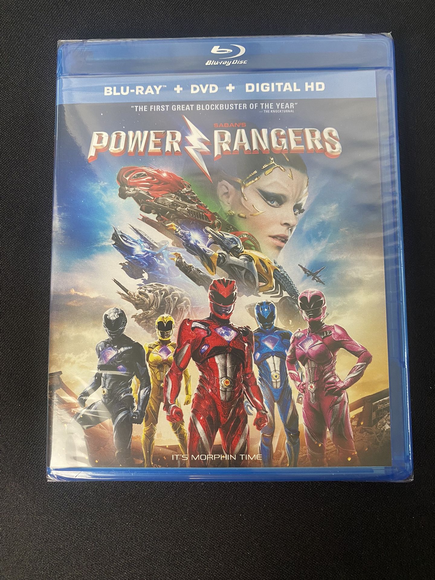 Saban's Power Rangers Blu-Ray DVD Digital HD 2017 Brand New Sealed 2 Disc