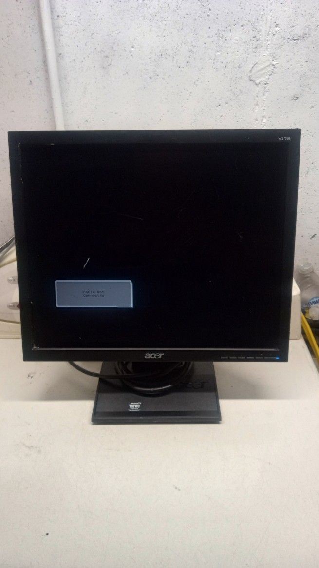 Acer Computer Monitor Works Great