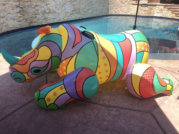 ride on inflatable animals