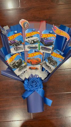 Hot Wheels Car Bouquet Gift Set