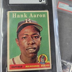 Hank Aaron Topps 1958