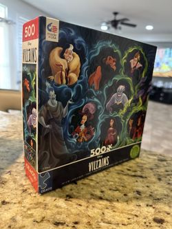 NEW CEACO 500 Piece Villains Puzzle