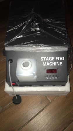 Stage fog machine
