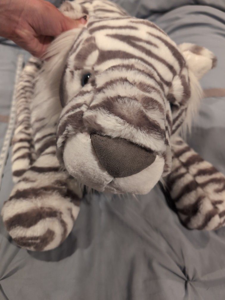 Jellycat Really Big Snow Tiger And Really Big Leopard