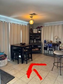 Dinning room table and stools