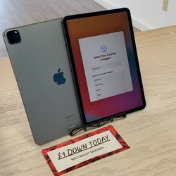 Apple IPad Pro 12.9in 6th Gen M2 Chip - $1 DOWN PAYMENT - NO CREDIT NEEDED