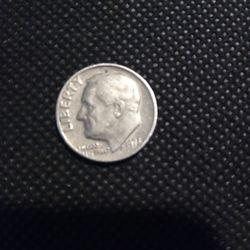 🇺🇸 "Roosevelt.10¢(1973=No) Wt:2.21(Mint Errors)
