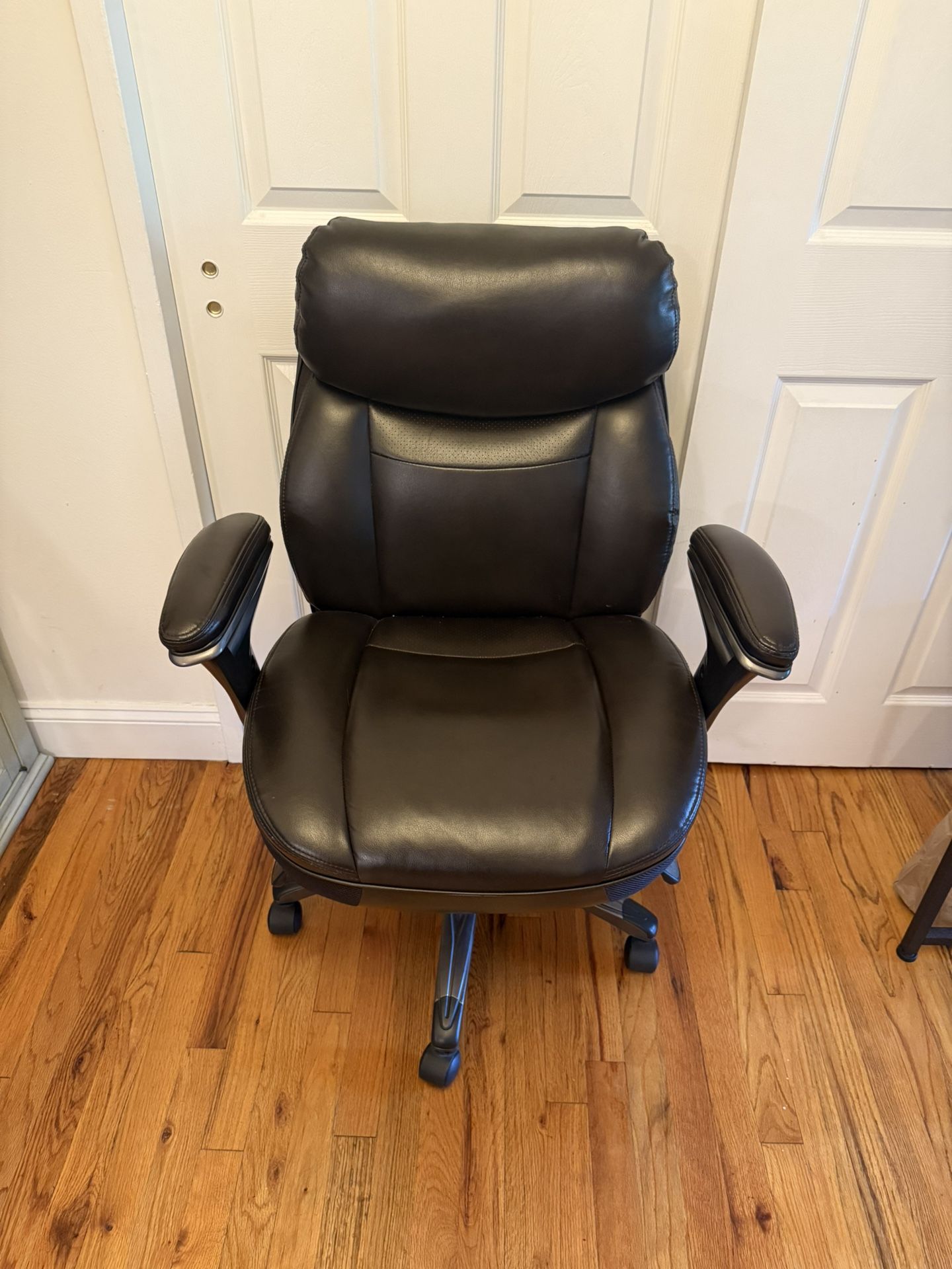 Lightly Used Leather Serta Office Chair
