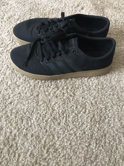Adidas Black with gum bottom size 9