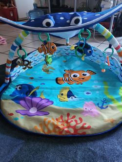 Disney Baby Finding Nemo Mr Ray Ocean Lights Activity Gym