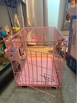 Small pink cage