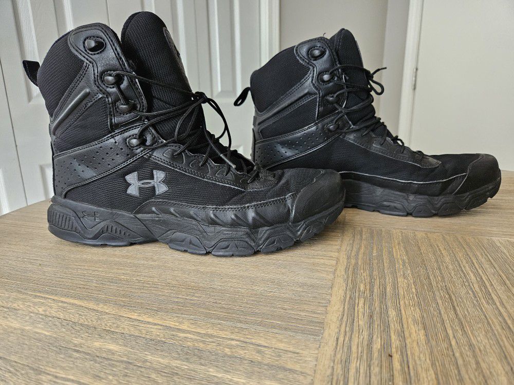 Under Armour Valsetz 2.0 RTS Tactical Boots / Shoes Mens Black size 12