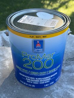 Sherwin Williams Pro Mar 200 White Paint - NEW
