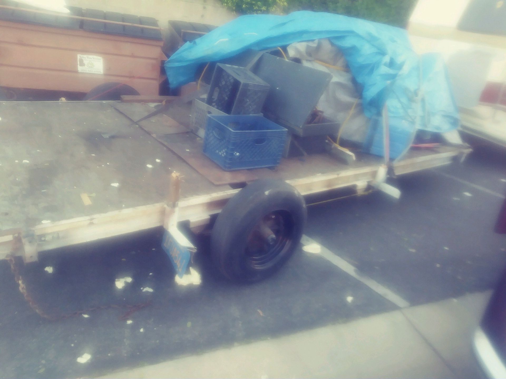 18x8 Trailer For Sale Cheap Price Need To Pick Up El Monte 700$ obo