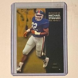 SkyBox 1993 Skybox Premium Michael Strahan Rookie Base #144 New York Giants