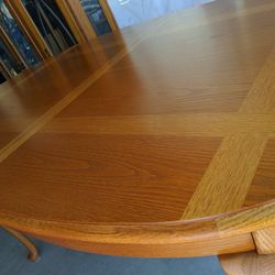Kitchen / Dining Room Table - Solid Oak