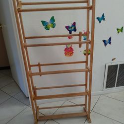 wood rack